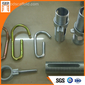 Accessori a propulsione con impalcature zincate manica e dado